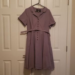 Modcloth Cherished Era Shirt Dress